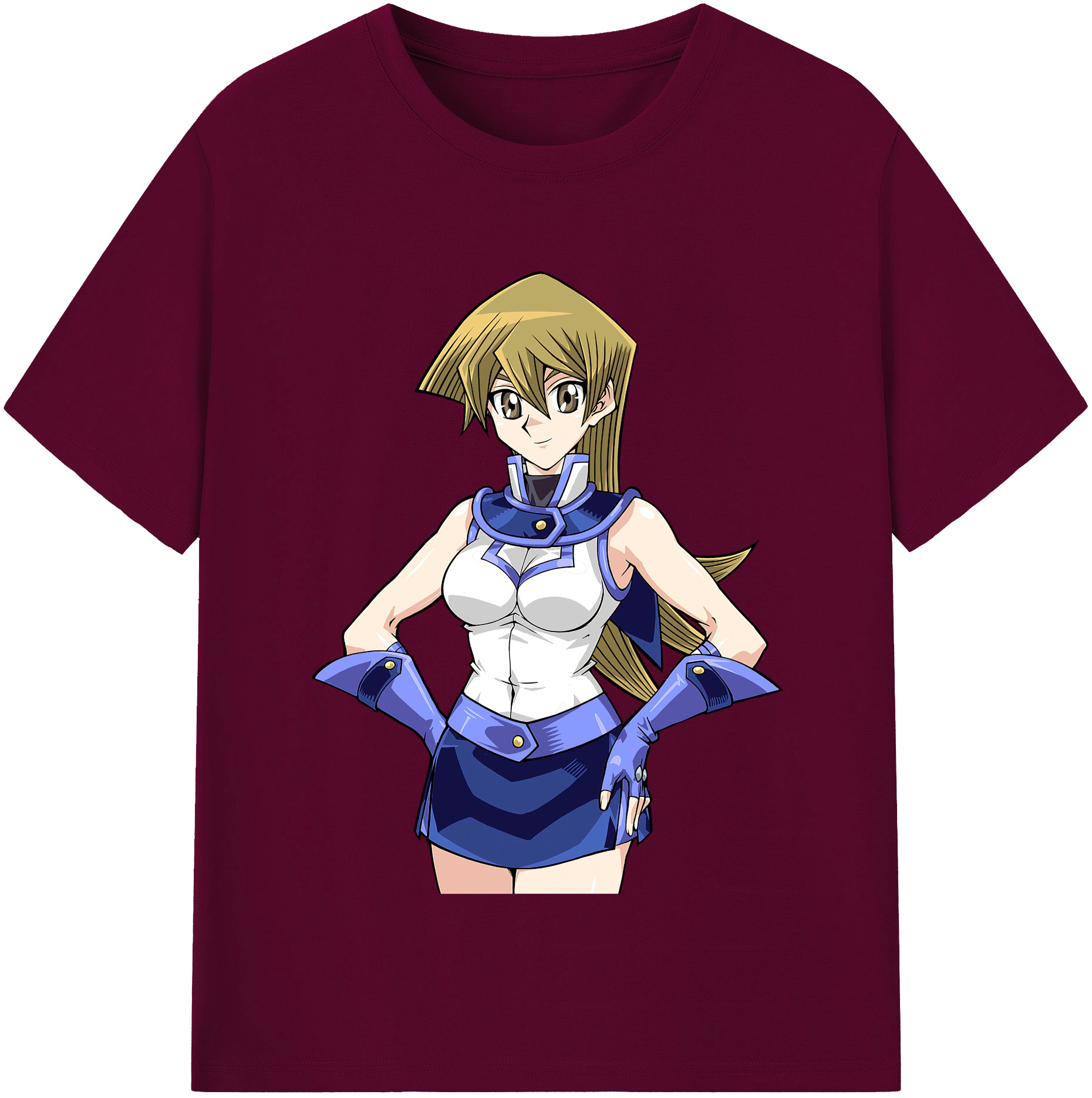 （画像用） 遊☆戯☆王 Yu-Gi-Oh! レディースカジュアルプリントTシャツ（綿100％）
